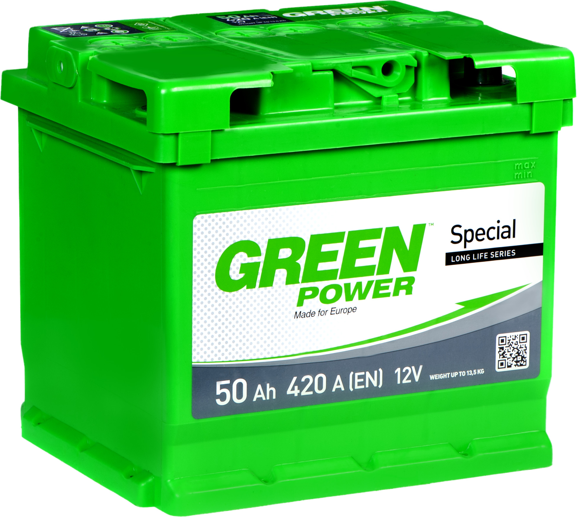 Акумулятор GREEN POWER 6CТ-50АЗ L